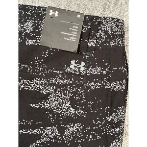 Under Armour‎ Mens 32 Golf Shorts Black Printed 10" Inseam Water Repellent